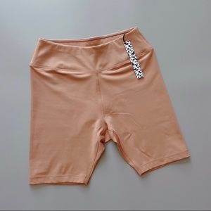 ⭕️ ASOS Bikers Shorts Leggings Women’s Camel Beige